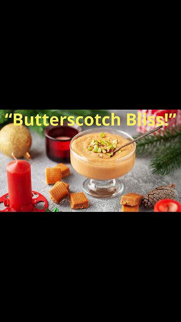 "Butterscotch Bliss: Whip Up the Creamiest Pudding Ever! 🍮✨"