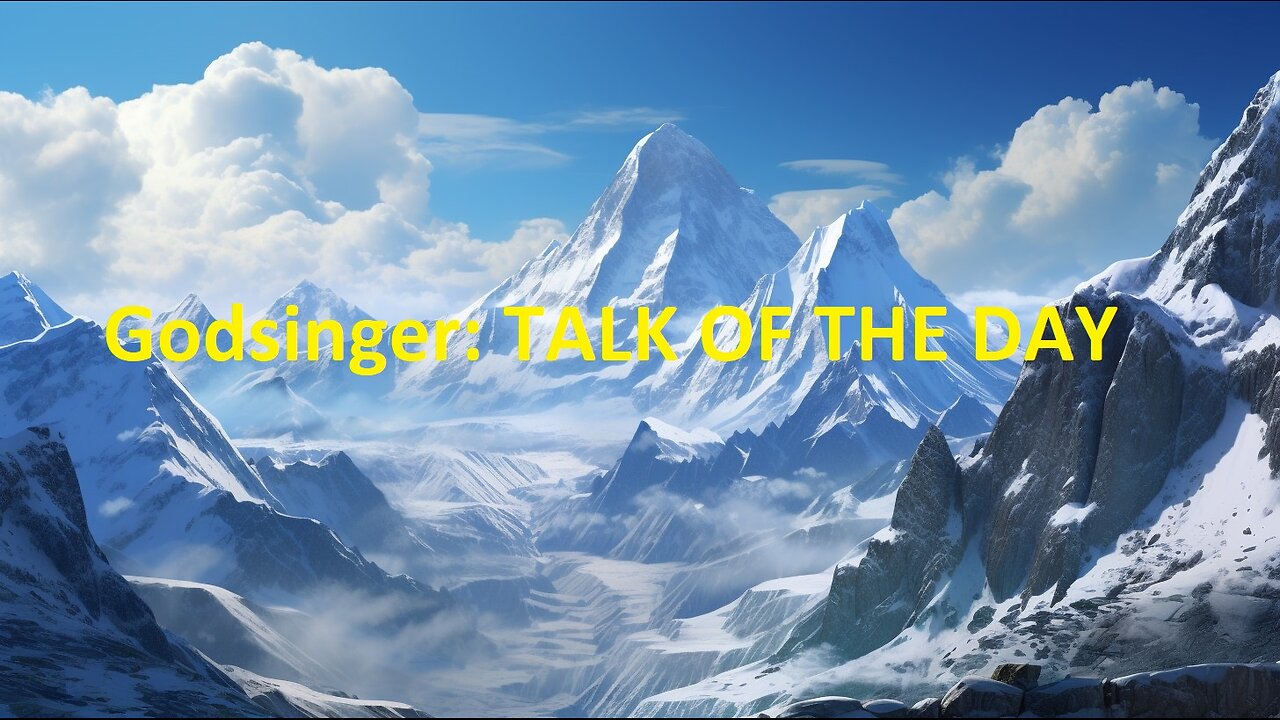 Godsinger: Talk of The Day. Mansions in Heaven?