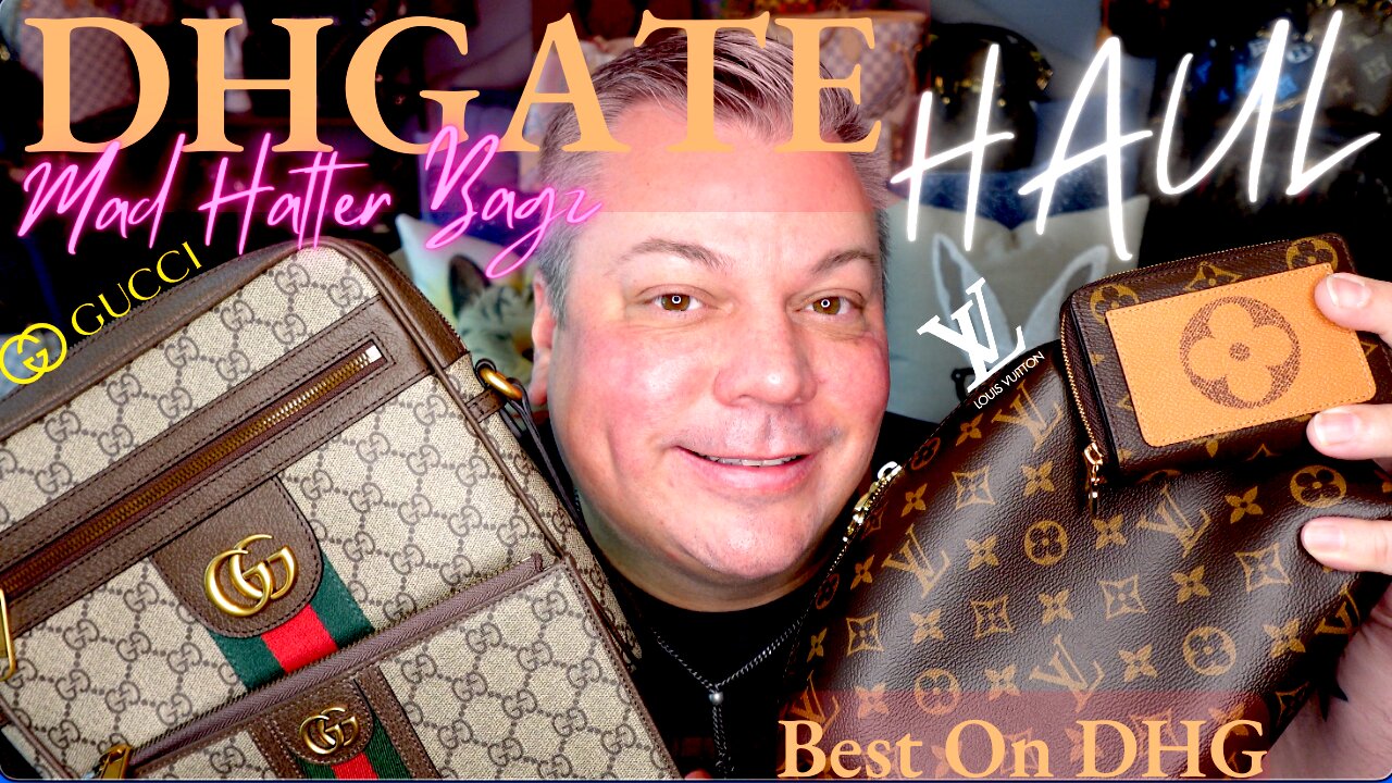 BEST DHGATE SELLERS HAUL! BOUGIE ON A BUDGET - LV & GUCCI