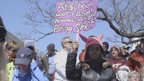 Students Register Voters At March For Our Lives
