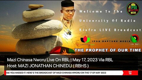 Welcome To The University Of Radio Biafra | USA 1-2 | Host: Mazi Iyke & Mazi Alozie | May18, 2023