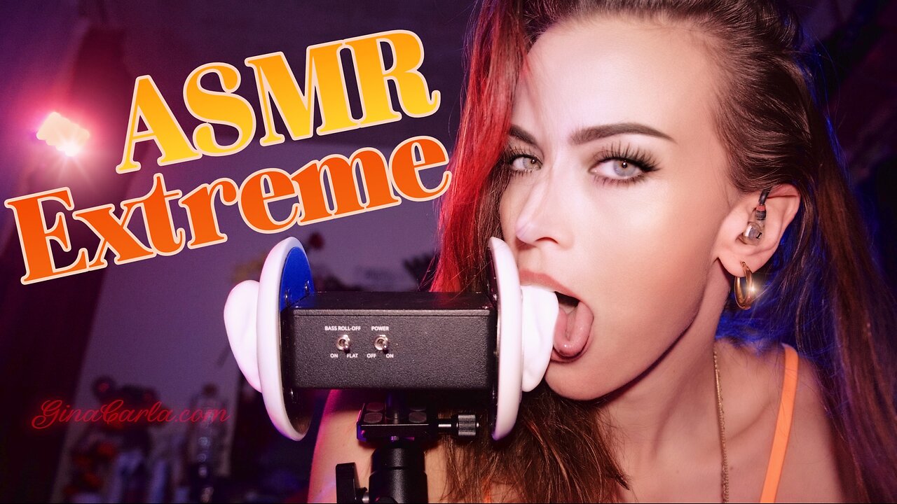 ASMR Gina Carla 💦🫦 Wet Ear Licks for Sleep!