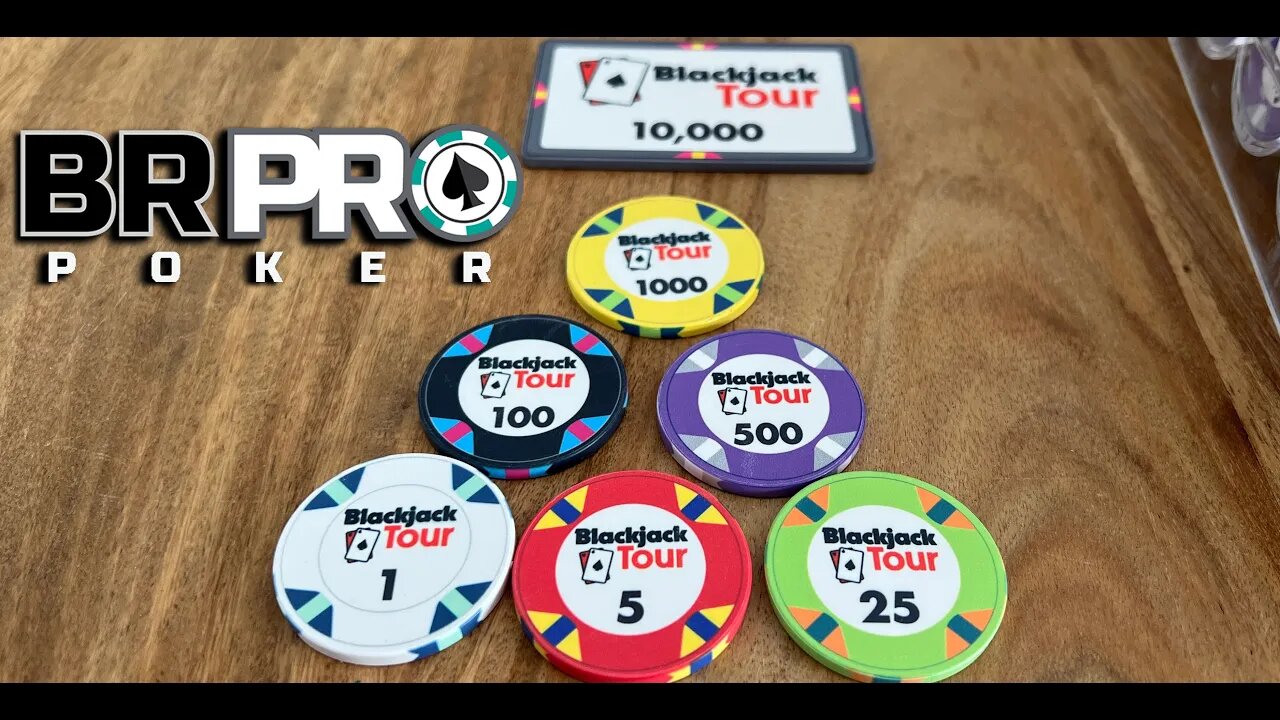 BRproPoker.com Unboxing of The Blackjack Tour Chips