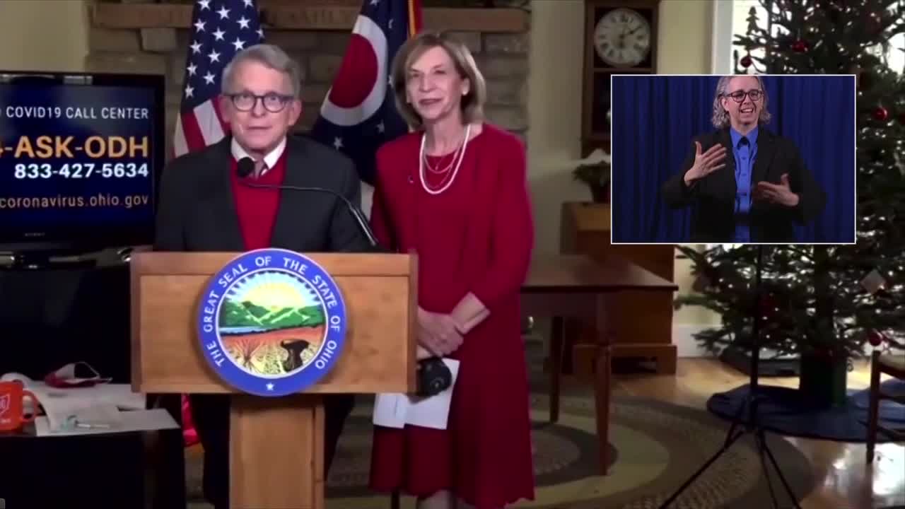 Ohio Gov. Mike DeWine gives coronavirus pandemic update, Dec. 23, 2020