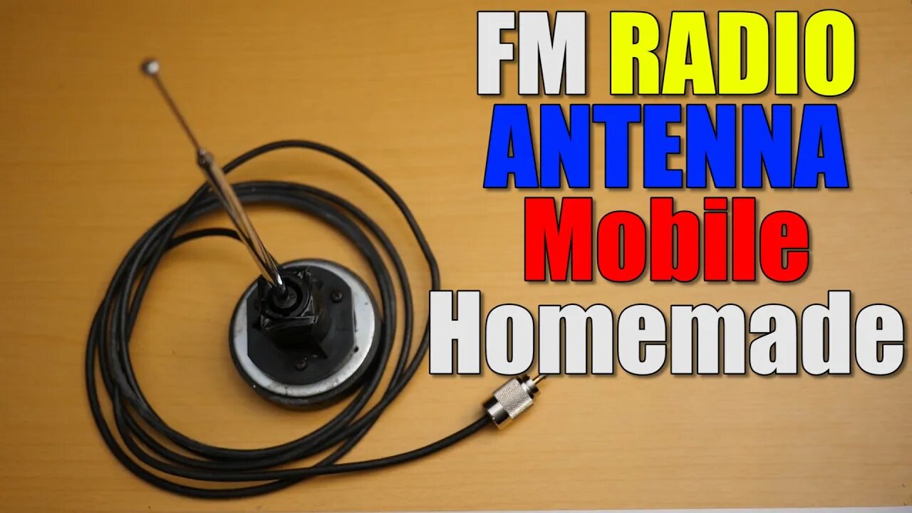 FM Radio Station Antenna Portable Homemade For FM Transmitter low Power Broadcast