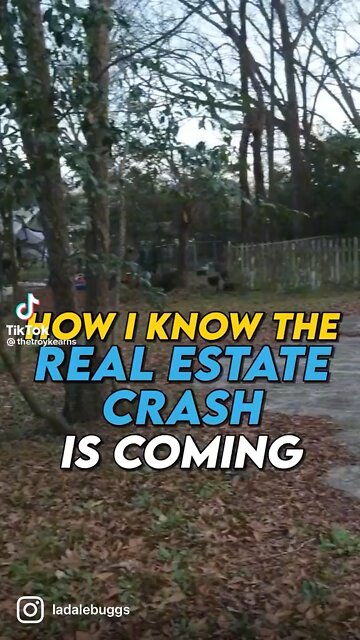 REAL ESTATE CRASH IS COMING 🧐