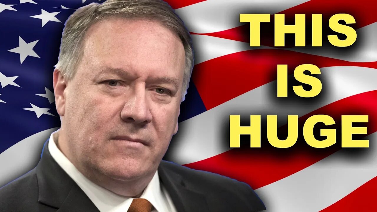 BREAKING: MIKE POMPEO SHOCKS THE WORLD!