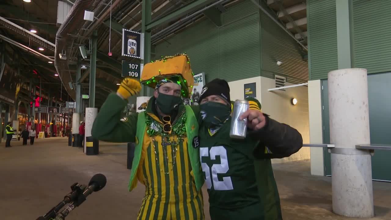 Packers fan optimistic on game day for Packers win