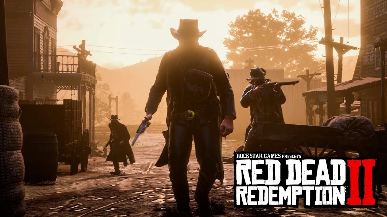 Red Dead Redemption 2 - Gameplay # Clint Eastwood Shoot-Out Style