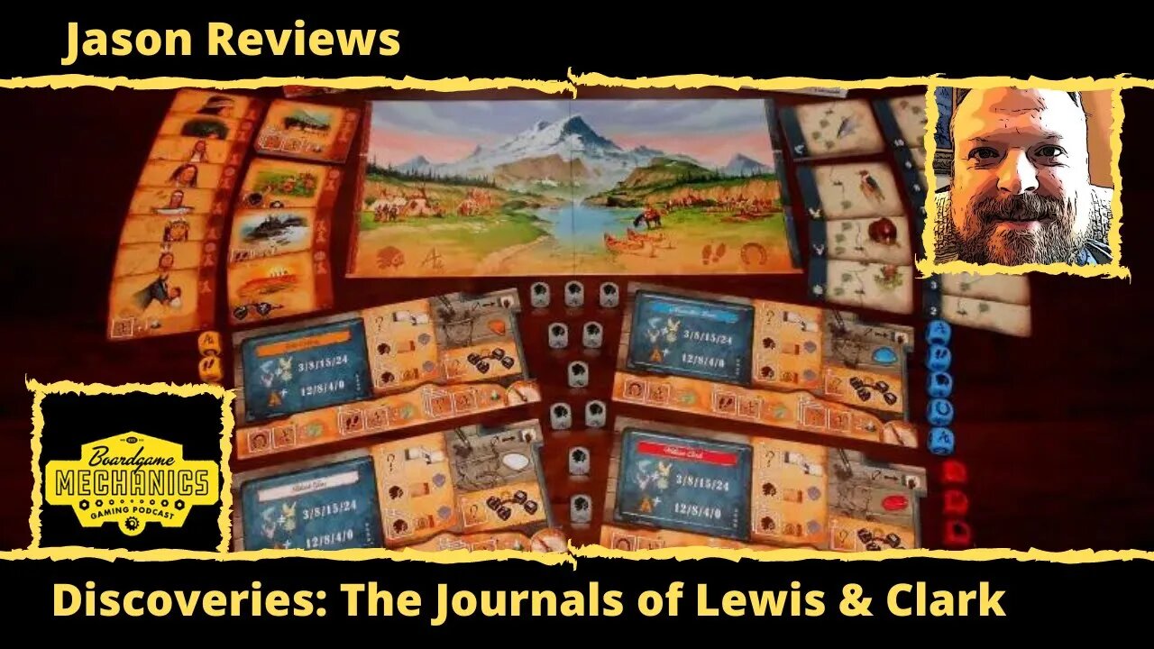 Jason's Board Game Diagnostics of Discoveries: The Journals of Lewis & Clark