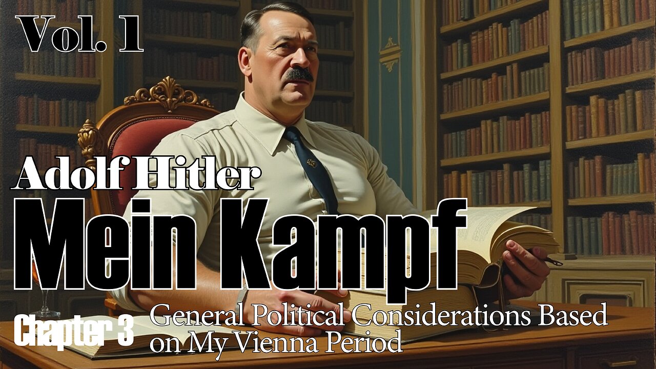 Adolf Hitler - Mein Kampf - Vol 1 - Chapter 3