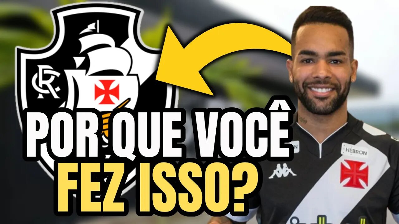 INGRATIDÃO? CRIA TOMA DECISÃO IMPROVÁVEL! VASCO CONFIRMA! NOTÍCIAS DO VASCO