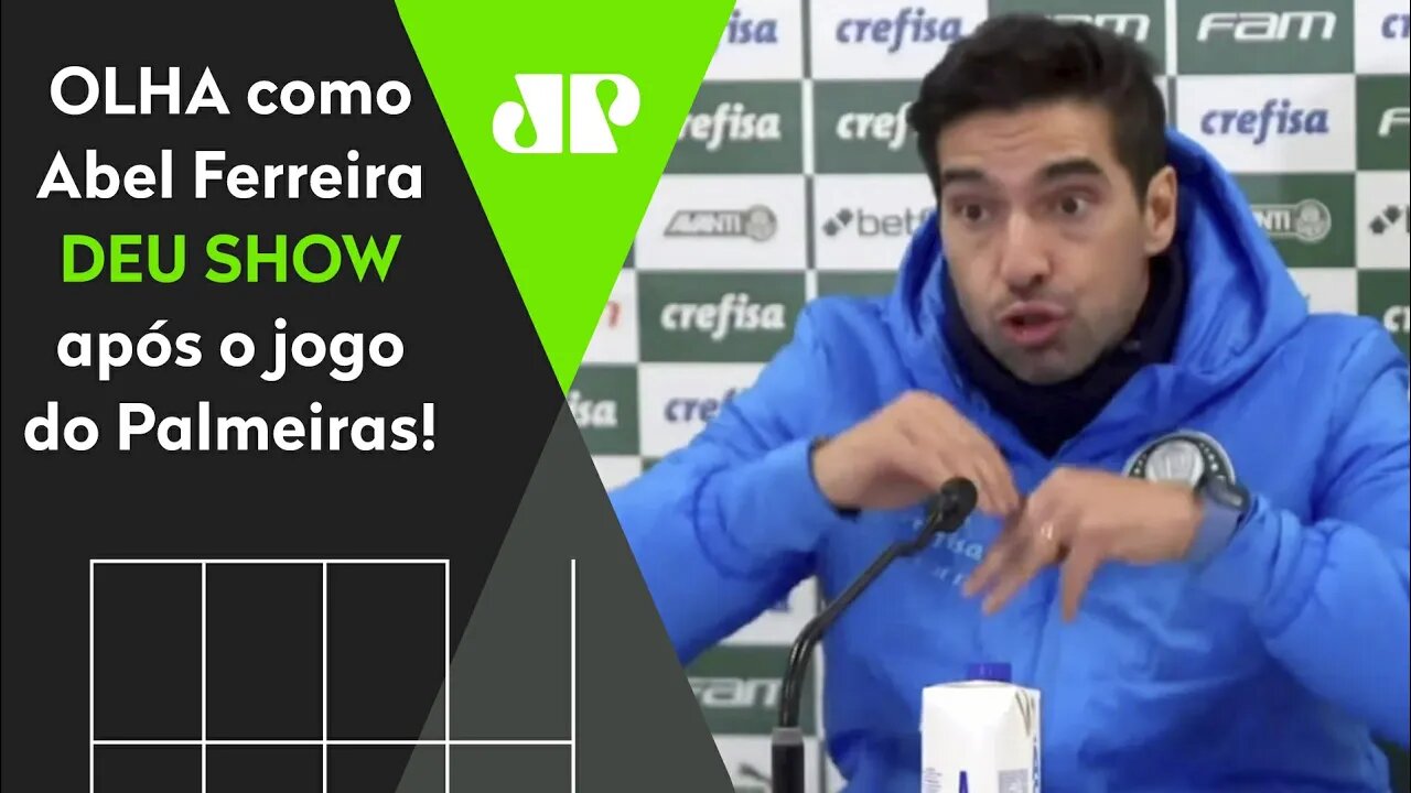 "EU PRECISO do Flamengo, do Corinthians, do SPFC! O FUTEBOL..." Abel DÁ SHOW após Coxa x Palmeiras!