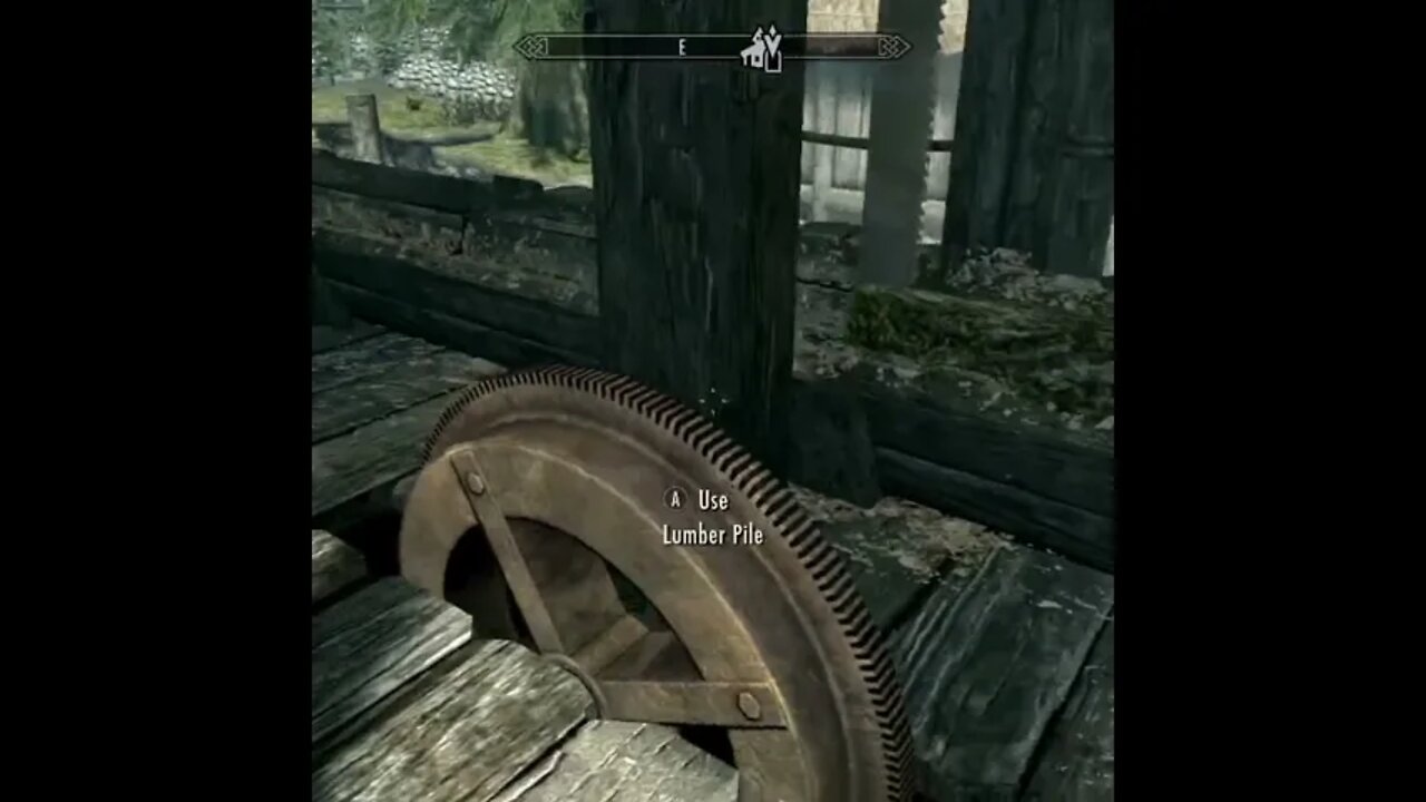 Wood Cutting Machine in Skyrim #skyrim