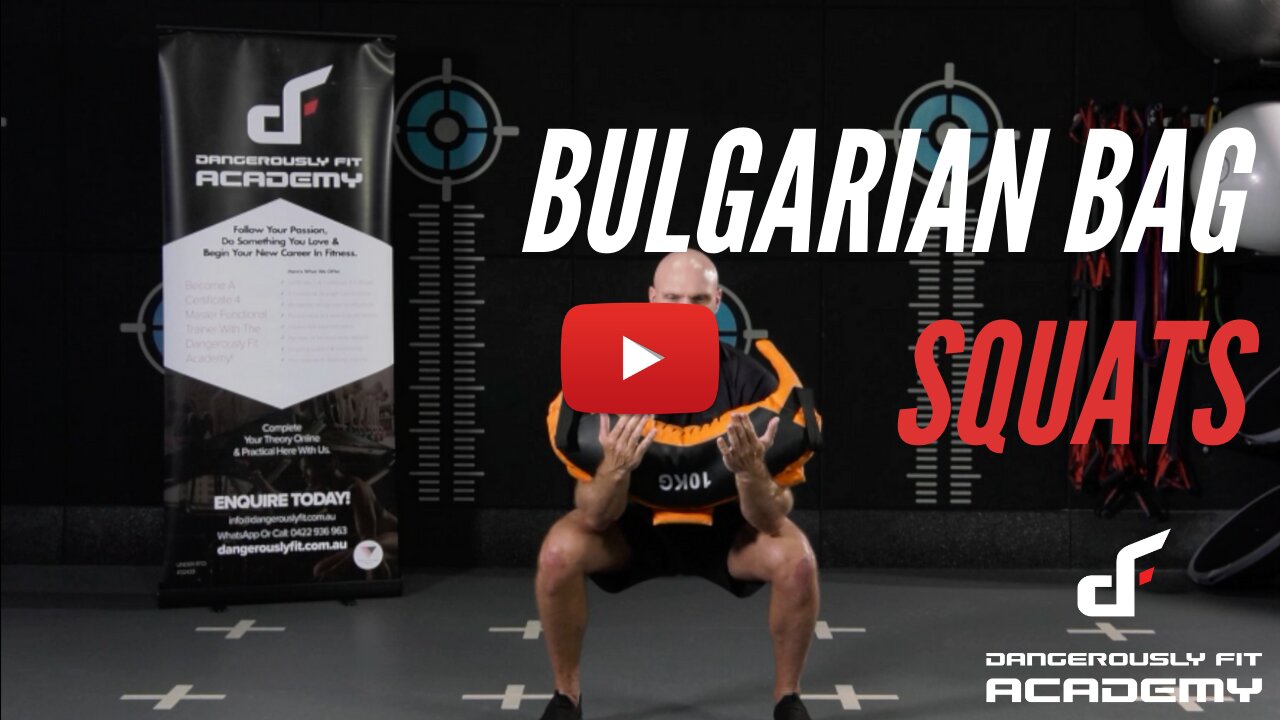 Bulgarian Bag Squats DEMO