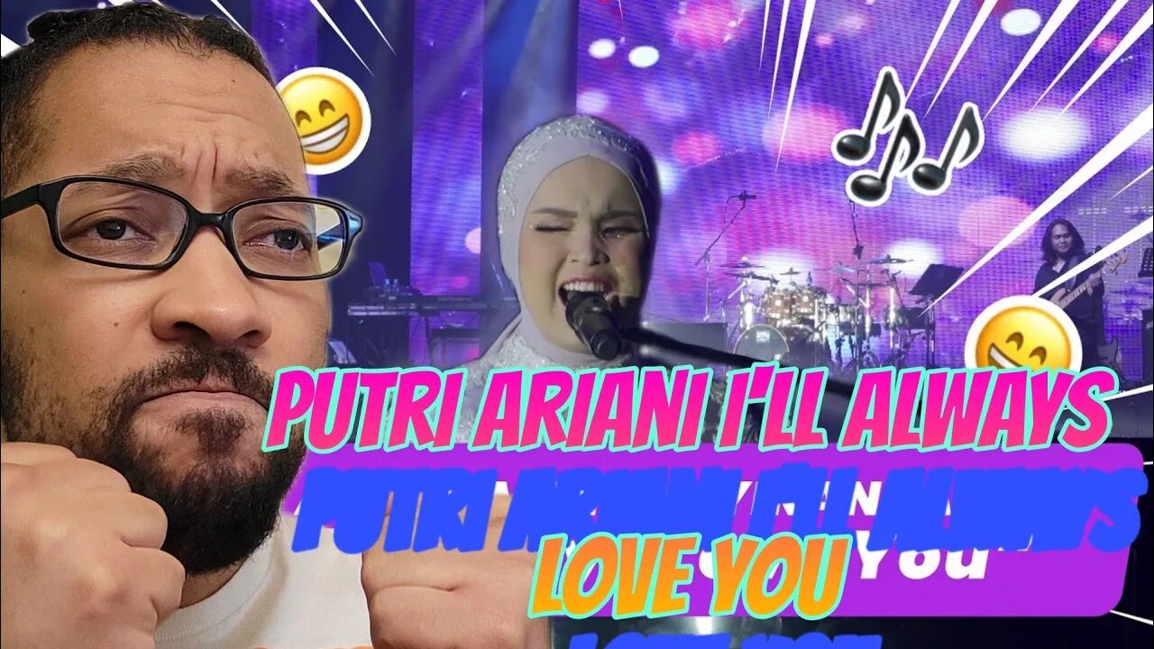 PUTRI ARIANI - I WILL ALWAYS LOVE YOU (cover)[REACTION]