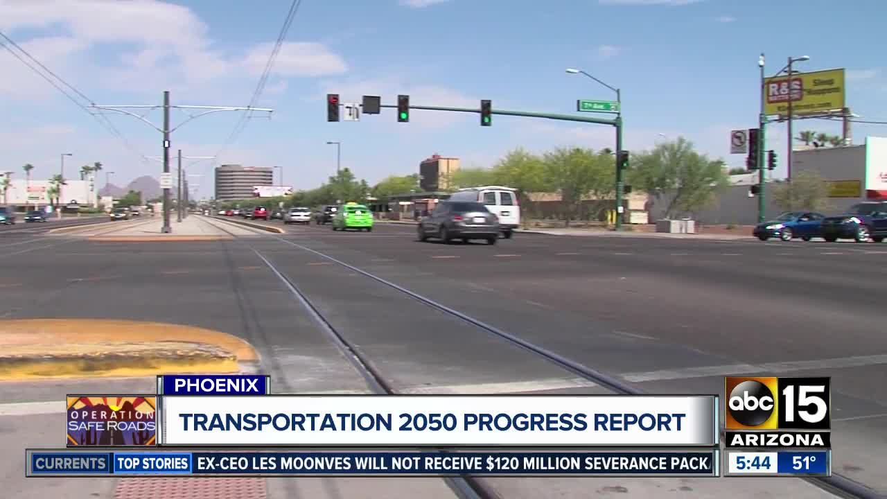 Transportation 2050 progress report