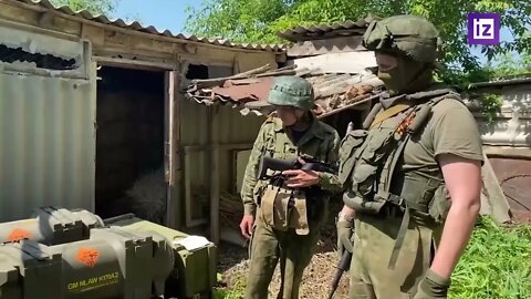 Russian servicemen found an abandoned warehouse of the Armed Forces of Ukraine with foreign weapons