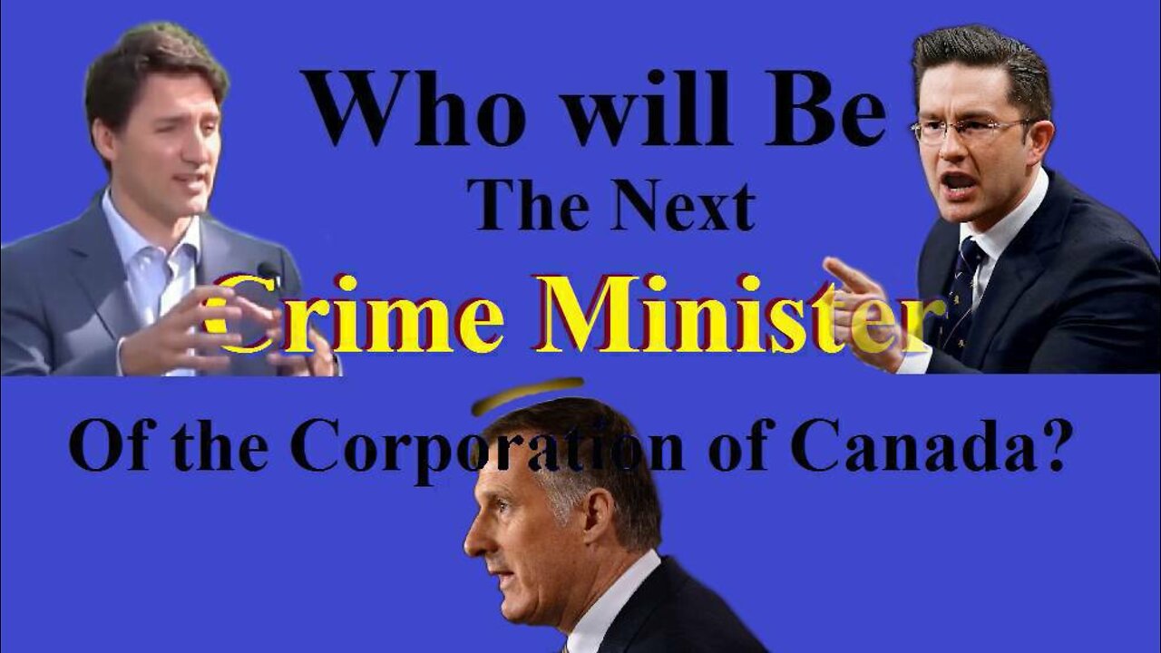 Who Will Be The Next CRiMe Minister of Canada..??