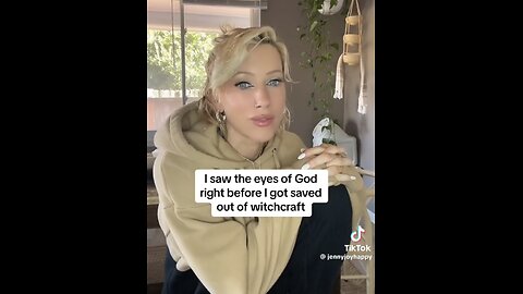 I Saw The Eyes Of God Before I Got Saved From The Witchcraft (CC)