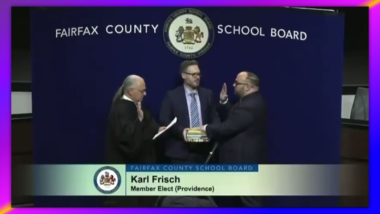 KARL FRISCH SWORN IN ON STACK OF SEXUALLY EXPLICIT "CHILDREN'S" BOOKS INSTEAD OF THE BIBLE