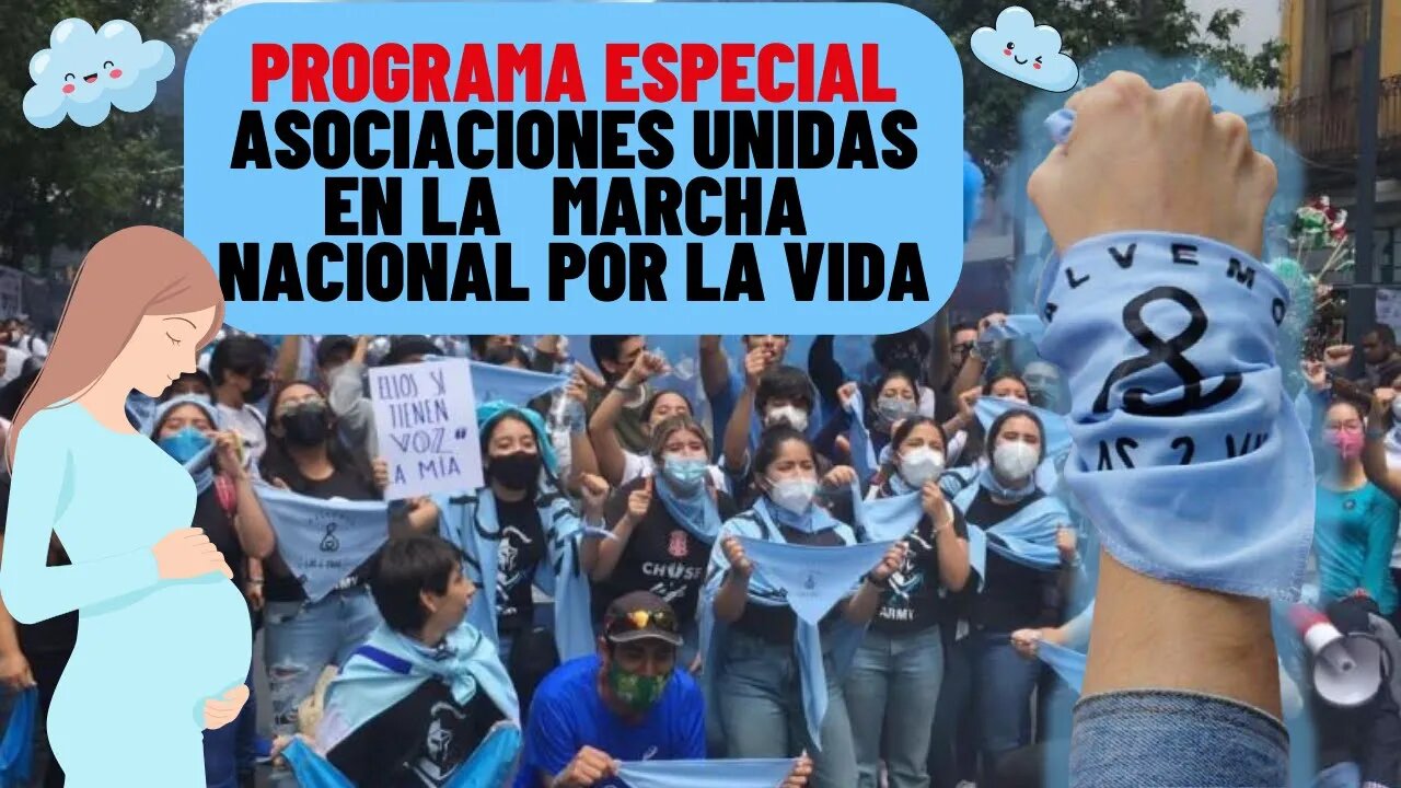 ASOCIACIONES UNIDAS EN LA MARCHA NACIONAL POR LA VIDA #VivaCristoRey #ProVida