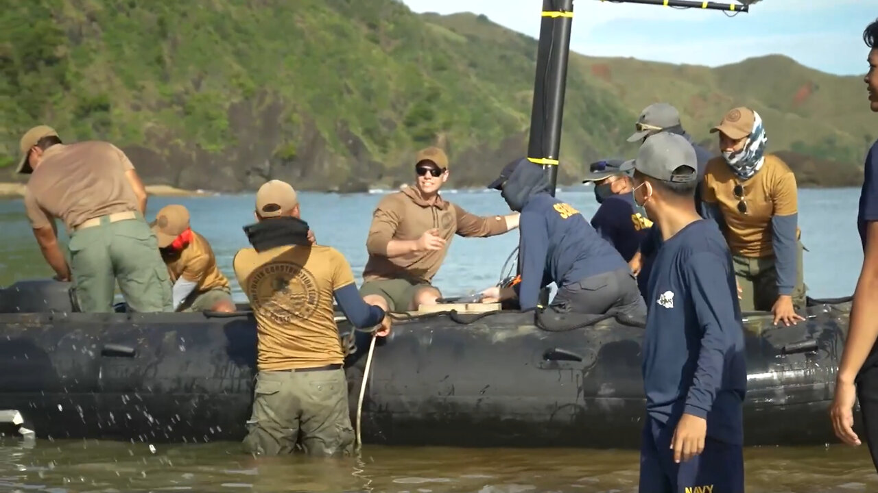 Balikatan 22: Small Boat Operations B-Roll