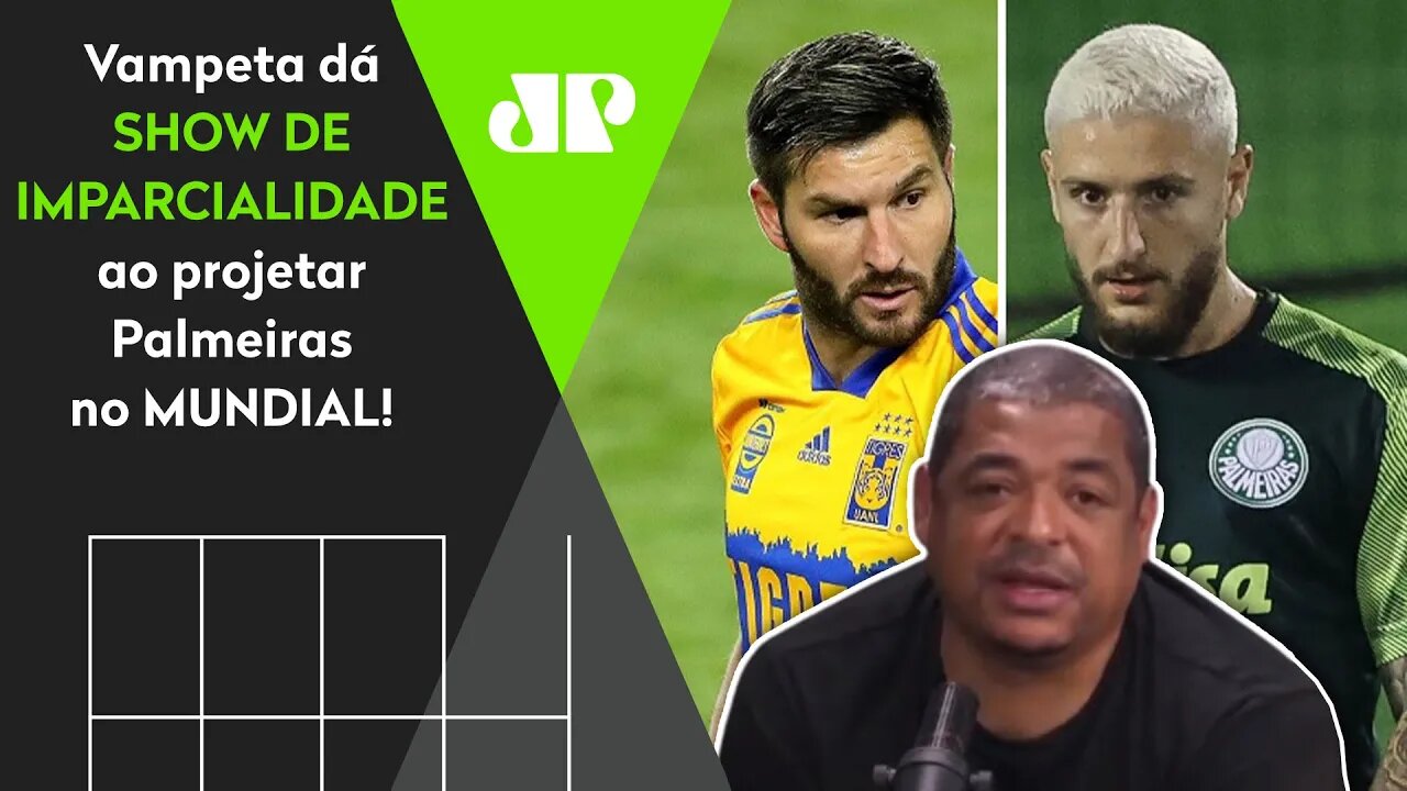"O Palmeiras nesse Mundial..." OLHA essa BAITA ANÁLISE do Vampeta