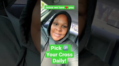 Jesus carried a heavy cross made of all wood!!!