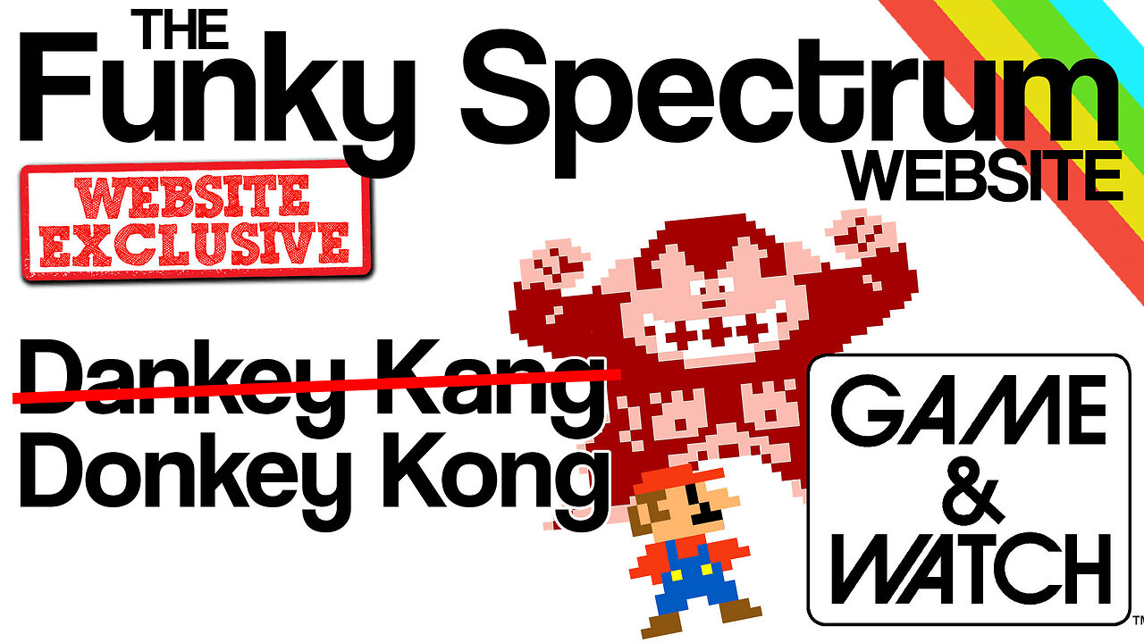 FUNKYSPECTRUM - Game & Watch - Donkey Kong