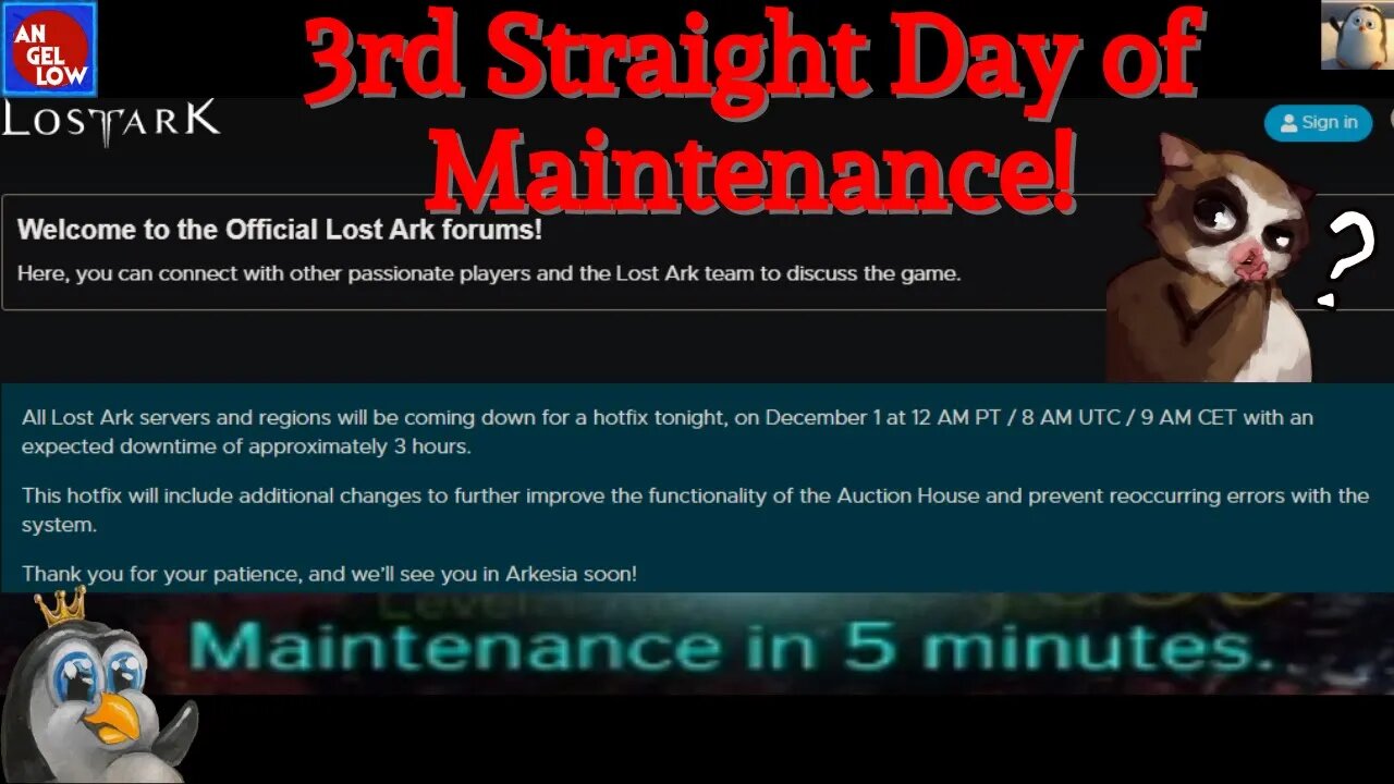 3 Days of Maintenance? Bots Selling Lv 1 Gems causing it?!? What can they do to finally fix this?