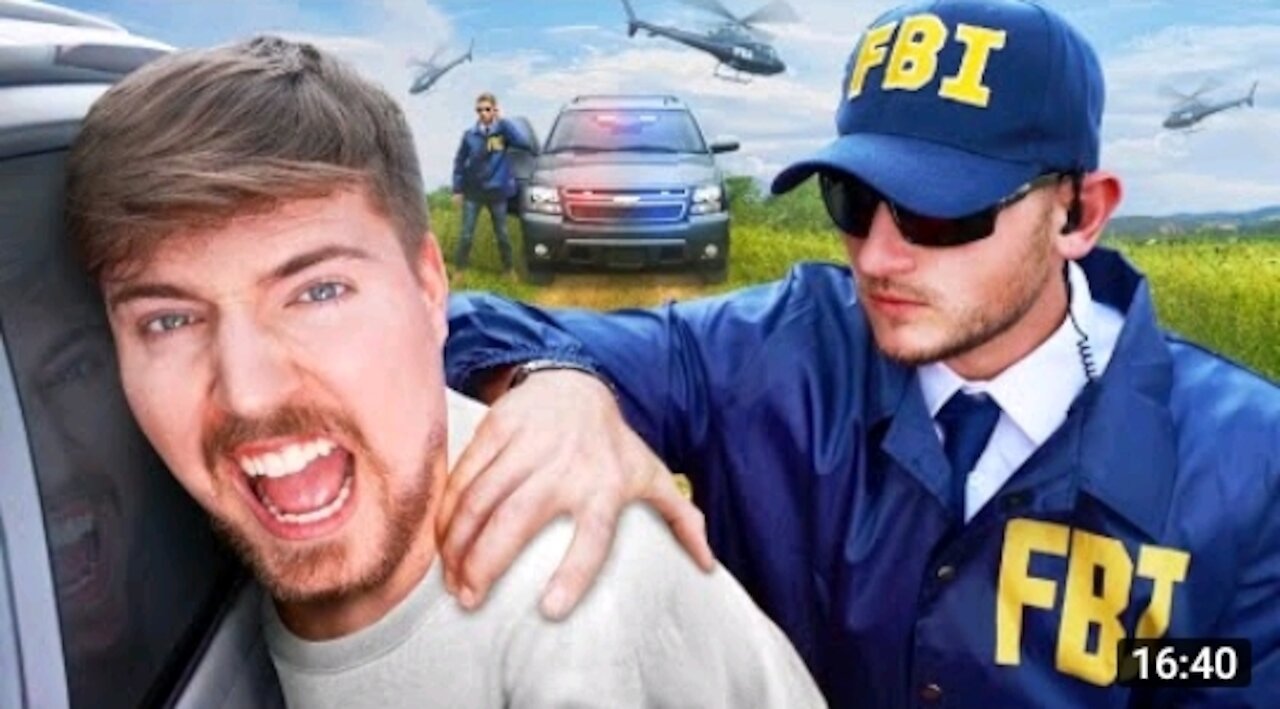 Mr Beast, I got hunted by FBI