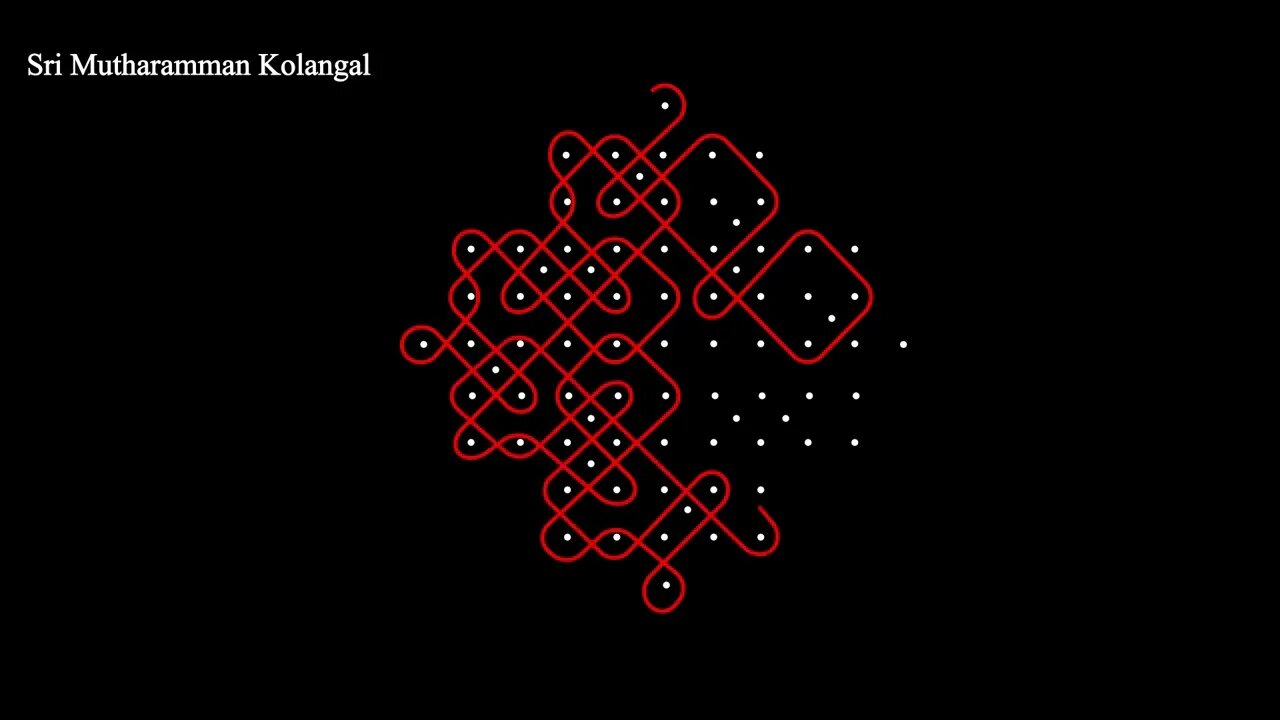9 க்கு 5 புள்ளி கம்பிக் கோலம் | 9 by 5 Pulli Kambi Kolam #SamethaSriMutharamman #SriMutharamman