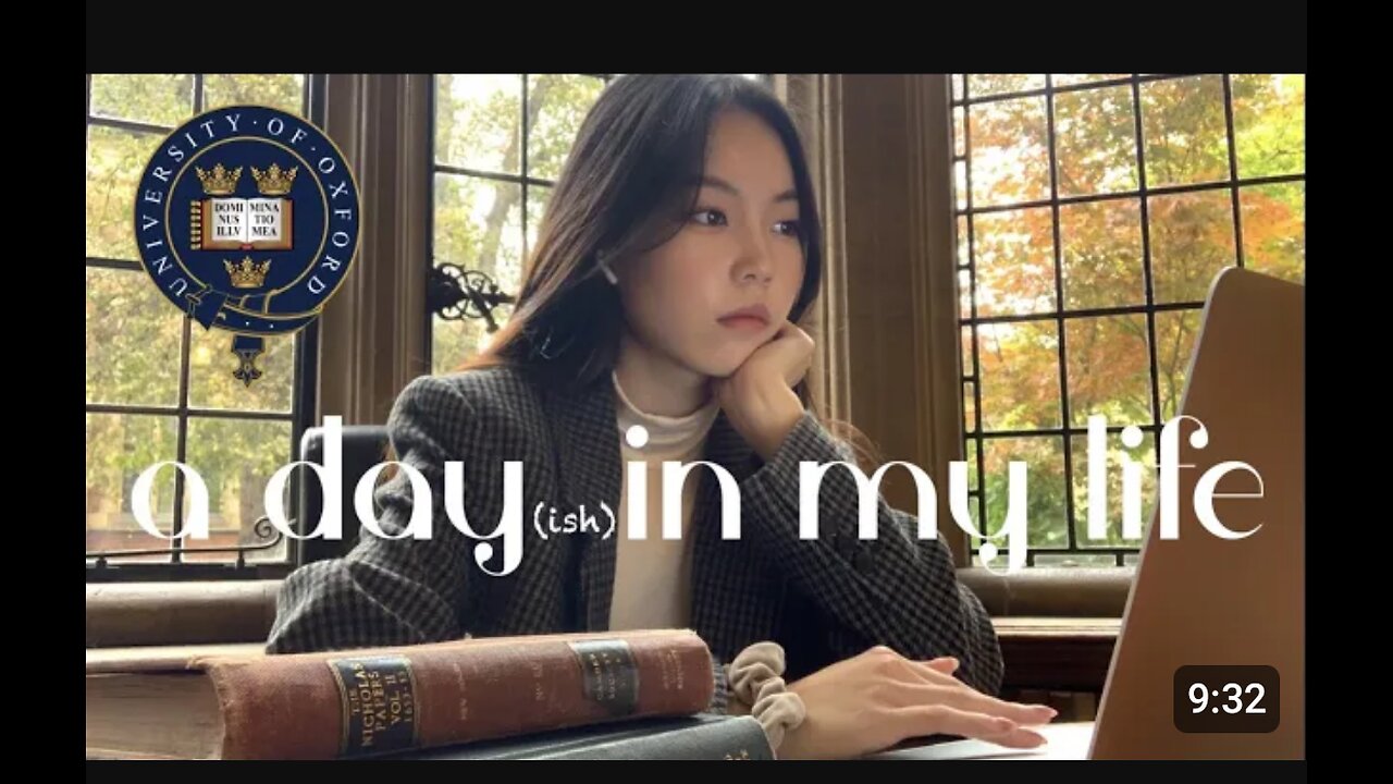 A Day in My Life as a Politics Student at Oxford ☕🍂 studying, cooking, classes