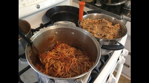 Cooking 2 big Pots of Food for $11 From Canned Tomatoes