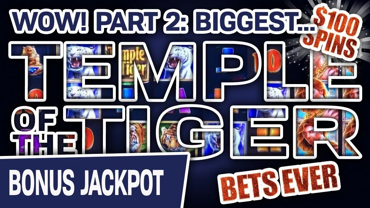 🥈 Part 2: $100 SPINS! My BIGGEST Tiger Bets EVER 🐅 5 High-Limit Reno Jackpots!!! | Raja Slots