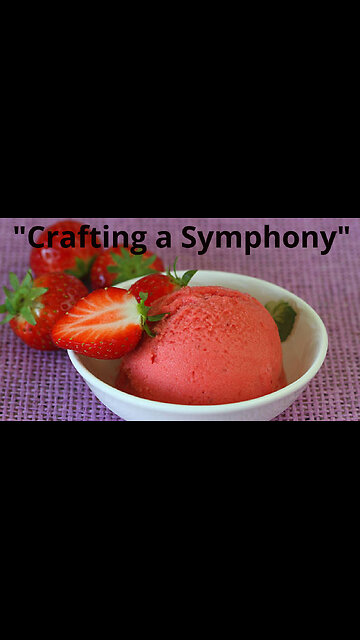 Floral Symphony: Crafting Pomegranate & Rose Water Sorbet at Home