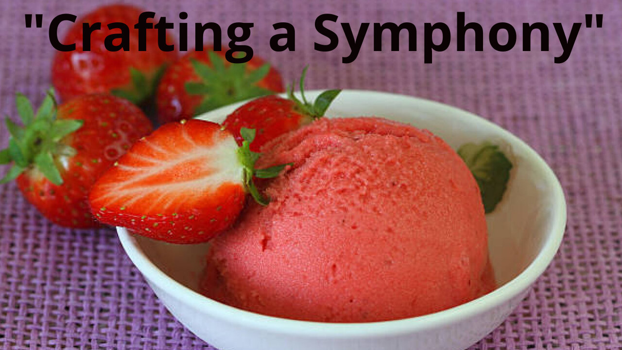 Floral Symphony: Crafting Pomegranate & Rose Water Sorbet at Home