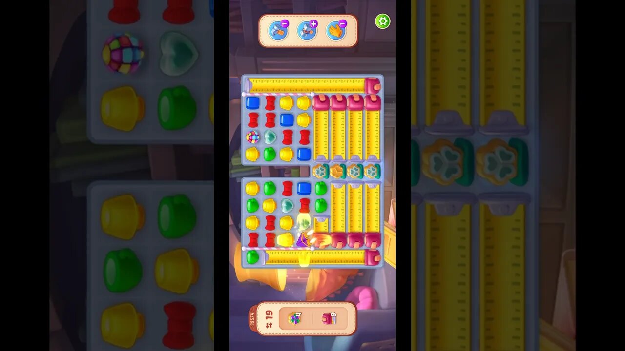 Shorts Playrix Homescapes Gameplay Walkthrough Level 12574-010