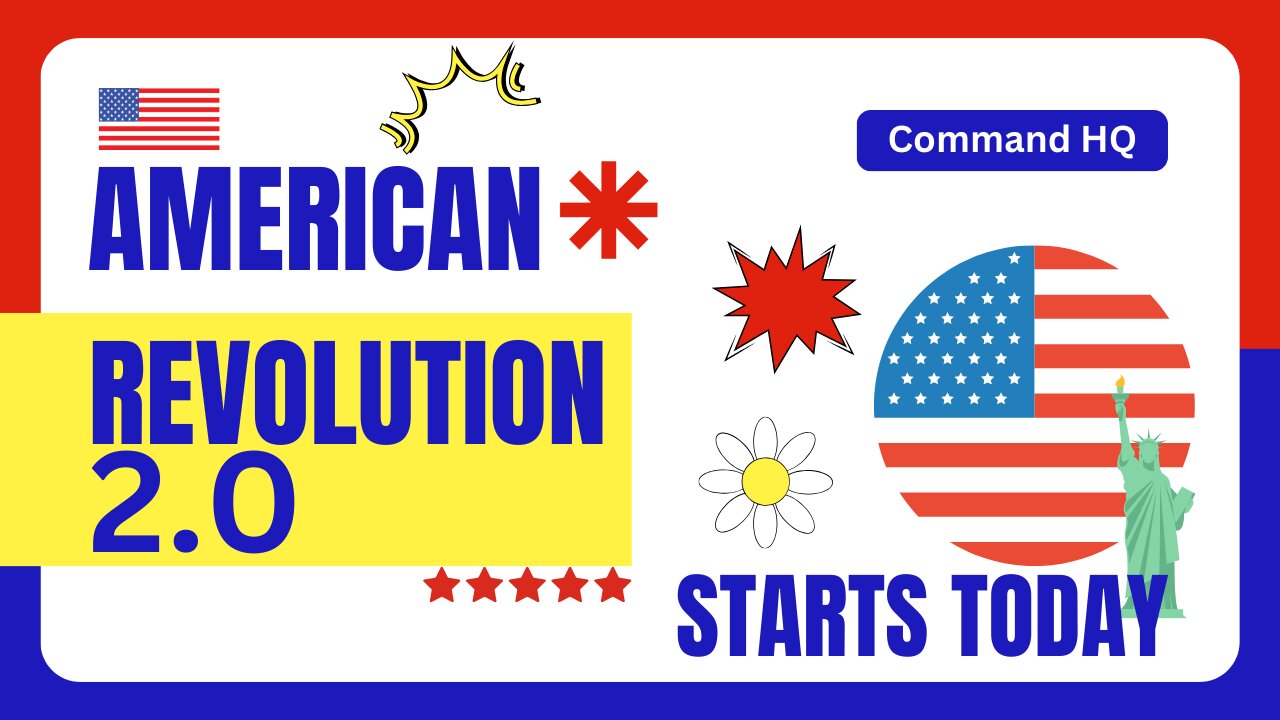 American REVOLUTION 2.0 Starts TODAY