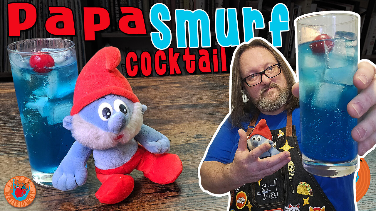 Papa Smurf Meme Cocktail