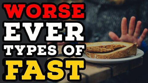 4 TYPES OF FAST YOU SHOULD NEVER TAKE || You're Wasting Your Time If You Do This 👎🏾