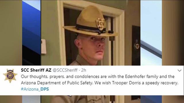 Solidarity, sympathy and grief after DPS Trooper killed