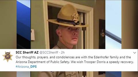 Solidarity, sympathy and grief after DPS Trooper killed