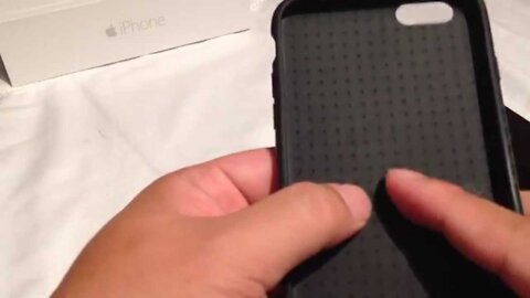 Blue TPU rubber carbon fiber case cover for the iPhone 6 Plus review