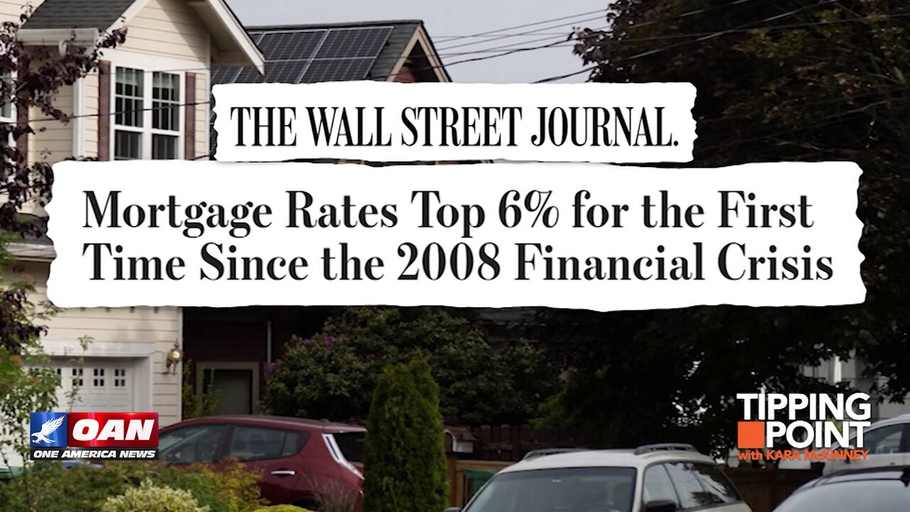 Tipping Point - Mortgage Rates Hit 6%, First Time Since 2008 Housing Crash