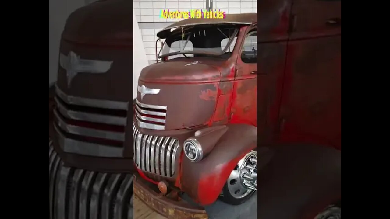 1946 COE CHEVY CUSTOM 6BT CUMMINS MOTOR