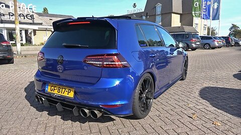 400HP VW Golf 7 R with LOUD Armytrix Exhaust System! REVS + ACCELERATIONS!