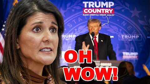 Oh my GOD! Trump makes a HUGE ANNOUNCEMENT about Nikki Haley!