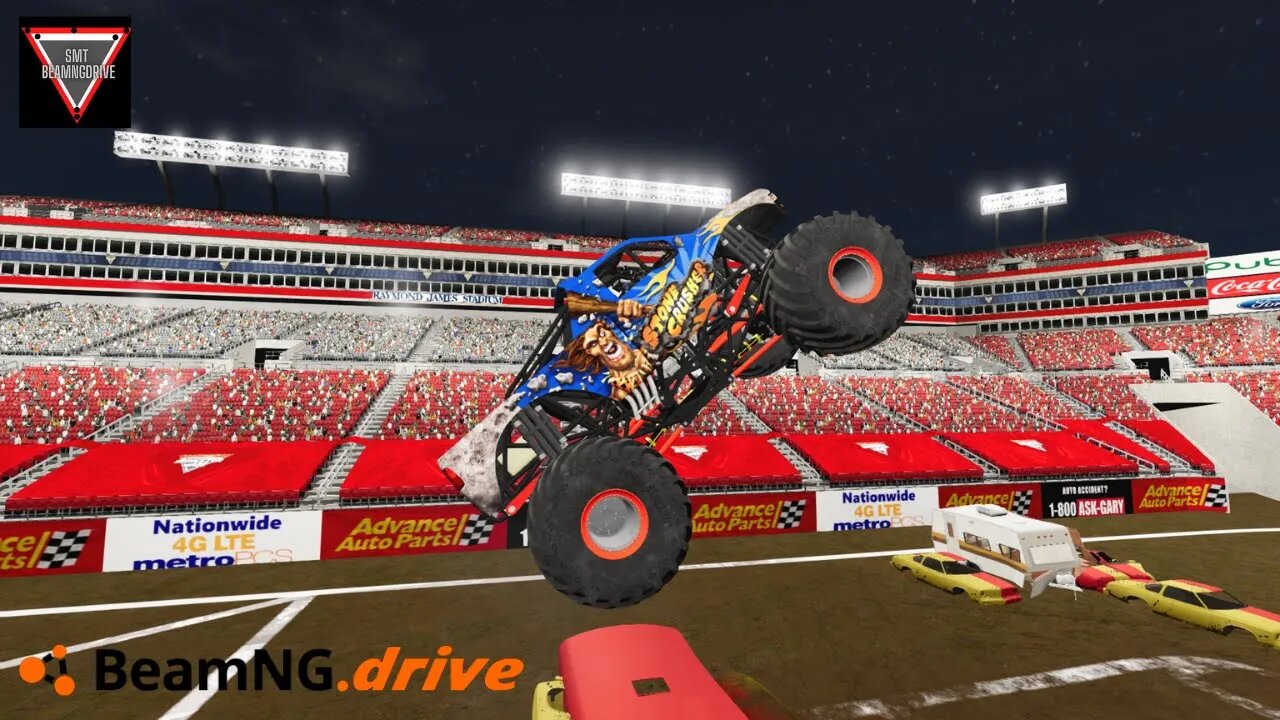 Monster Jam Tampa 2013| Monster Tour BeamNG.Drive Monster Jam #beamngdrive #monsterjam